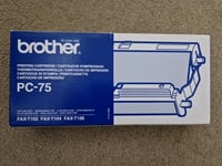 PC-75  GENUINE BROTHER  PRINTING CARTRIDGE - ORIGINAL  BROTHER PC-75!