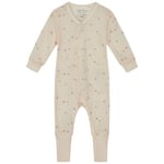 Hust&Claire Mocel Mönstrad Pyjamas Ecru | Beige | 74 cm