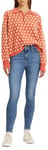 Levi's Women's 720 High Rise Super Skinny Jeans, Love Song Mid, 29W / 28L