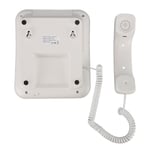 US Plug 100‑240V White Corded And Cordless Phone 2in Screen Expandable Big B New