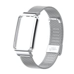 argent Pour Redmi Band Pro-Bracelet métallique pour montre connectée Redmi Band Pro, en acier inoxydable, boî