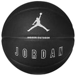 ballons de basket Unisexe, Jordan Ultimate 2.0 Graphic 8P In Out Ball, Noir