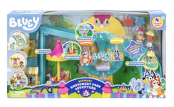 Disney Bluey Amusement Park Playset Plastic Doll Playset Toy New With Tag