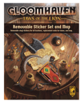 Gloomhaven: Jaws of the Lion Removable Sticker Set & Map