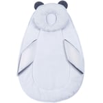 Candide Cale bébé Panda pad GRIS