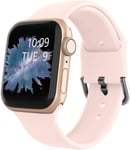 Recoppa  Soft Silicone Replacement Bands/Strap for Apple Watch 6/5/4/3/2/1-40mm