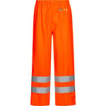 Lyngsøe PU-regnbukse, High-Vis oransje, klasse 2, størrelse 3XL