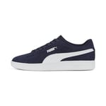 PUMA Unisex Kids' Fashion Shoes SMASH 3.0 SD JR Trainers & Sneakers, PUMA NAVY-PUMA WHITE, 37.5