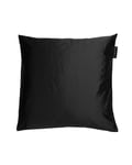 Linum - Silk Kuddfodral Black 50x50 - Svart - 100% Silke