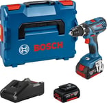 Bosch GSR 18V-28 Professional - drill/driver - trådløs - 2 hastigheter - 2 batterier