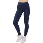 YHWW Leggings,Leggings Solides Femmes Fitness Leggings Push Up Leggings pour Femmes Gym Fitness Taille Haute Sport Leggins décontractés, Bleu Marine, M