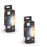 Philips Hue - 2xE27 Filament ST64 - White Ambiance - Bundle