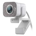 Logitech StreamCam Off White FHD 1080 USB-C Streaming Webcam, Built-in Microphone