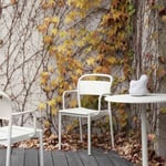 Muuto - Linear Cafébord Ø: 70 cm, Off- white