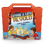 Hasbro Gaming - Flotte coule sur Le vol (Box Game - Version Anglaise) Variante du Jeu Classique en boîte Sinonda la Flotte