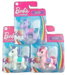 GG409	lot de 3 pcs : Mattel Barbie Dreamtopia Mini-figurines Licorne 5cm  8x11,5