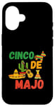 Coque pour iPhone 16 Piñata Nacho Tacos Cinco De Mayo Mai Fifth