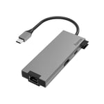 Hama Adapter USB-C Multi 4x Portar HDMI/LAN