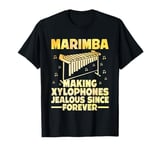 Marimba Player Musical Instrument Funny Vibraphone T-Shirt