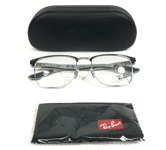 Ray-Ban Eyeglasses Frames RB8421 3125 Grey Silver Square Carbon Fiber 54-19-145