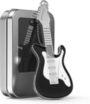 Cle Usb 16Go Clé Usb Mémoire Flash 2.0 Rigolote Pendrive Noir Guitare Métal Clef Usb 16 Go Lecteur Flash Usb Avec Coffret Cadeau Pour Étudiant/Garçon/Filleby[Q1572]