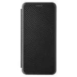 SPAK Nokia 6.3/Nokia G10/Nokia G20 Case, Ultra Slim Carbon Fiber Pattern Flip Cover PC Hard Case for Nokia 6.3/Nokia G10/Nokia G20 (Black)