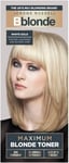 Jerome Russell Bblonde White Gold Maximum Blonde Toner – Non-Permanent Hair... 