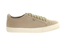 Kickers Tovni Lacer Mens Beige Trainers Canvas - Size UK 10