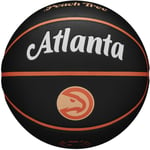 ballons de basket Unisexe, Wilson NBA Team City Collector Atlanta Hawks Ball, No