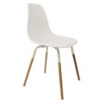 The Home Deco Factory - Chaise scandinave Phenix Blanc Home Deco Factory