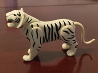 PLAYMOBIL FIGURINE TIGRE BLANC ANIMAUX FORÊT ZOOLOGIQUE JUNGLE SAVANE ANIMAL