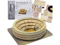 Jokomisiada 3D Romerska Colosseum 84-Bitars Spatialt Pussel Za5401