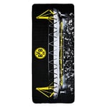 Borussia Dortmund, Serviette en microfibre, noir-jaune, 75x180