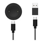 Triacle USB Ladekabel med USB-C - USB-A adapter, HUAWEI Watch GT/GT2/GT2e