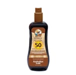 Australian Gold - Sunscreen SPF50 Spray Gel w. Instant Bronzer 237 ml