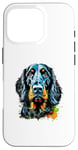 iPhone 16 Pro Gordon Setter Pop Art & Splash Art Gordon Setter Case