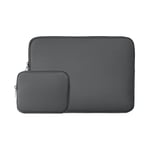 Housse pour ordinateur portable ou tablette de 14 pouces, compatible avec mac book Pro Air Retina de et Xiaomi Huawei HP Dell - For 14 pouces - gris