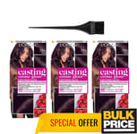 L'Oreal Casting Creme Gloss Hair Color All Colors 3-Pack