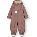 MINI A TURE Matwisti Fleece Lined Snowsuit Light Plum