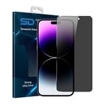 Privacy Screen Protector for iPhone 14 Pro Max Tempered Glass Clear