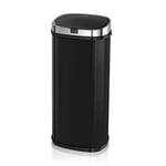 Morphy Richards Chroma 971517 Square Kitchen Bin with Infrared Motion Sensor Technology, 50 Litre Capacity, Black