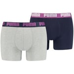 Boxers Puma  2 Boxers Homme BASIC Purple combo