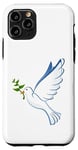 Coque pour iPhone 11 Pro Offre de la paix - Colombe et branche d'olivier