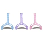 3PCS Facial Hair Removal Spring Handheld Face Epilator For Women Eyebrow Chi XAT