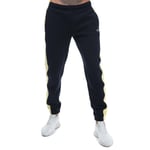 Lacoste Mens Graphic Track Pants in Navy - Blue Polycotton - Size Small