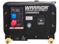 Agregat Champion Warrior EU 5500 Watt Silent Diesel Three Phase Generator With Electric Start C/W ATS Socket