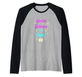 Valentines Day Gender Reveal Special Delivery From Cupid Raglan Baseball Tee