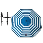 BigBuy Garden Parasol de plage Ø 200 cm Marinero