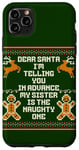 iPhone 11 Pro Max Dear Santa My Sister Is The Naughty One Funny Christmas Case