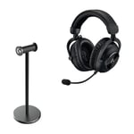 Logitech G Pro X 2 LIGHTSPEED gaming headset & Logitech G headset stand bundle